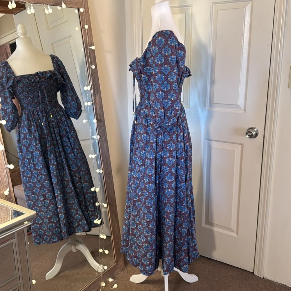 Free People Oasis Printed Maxi Dress